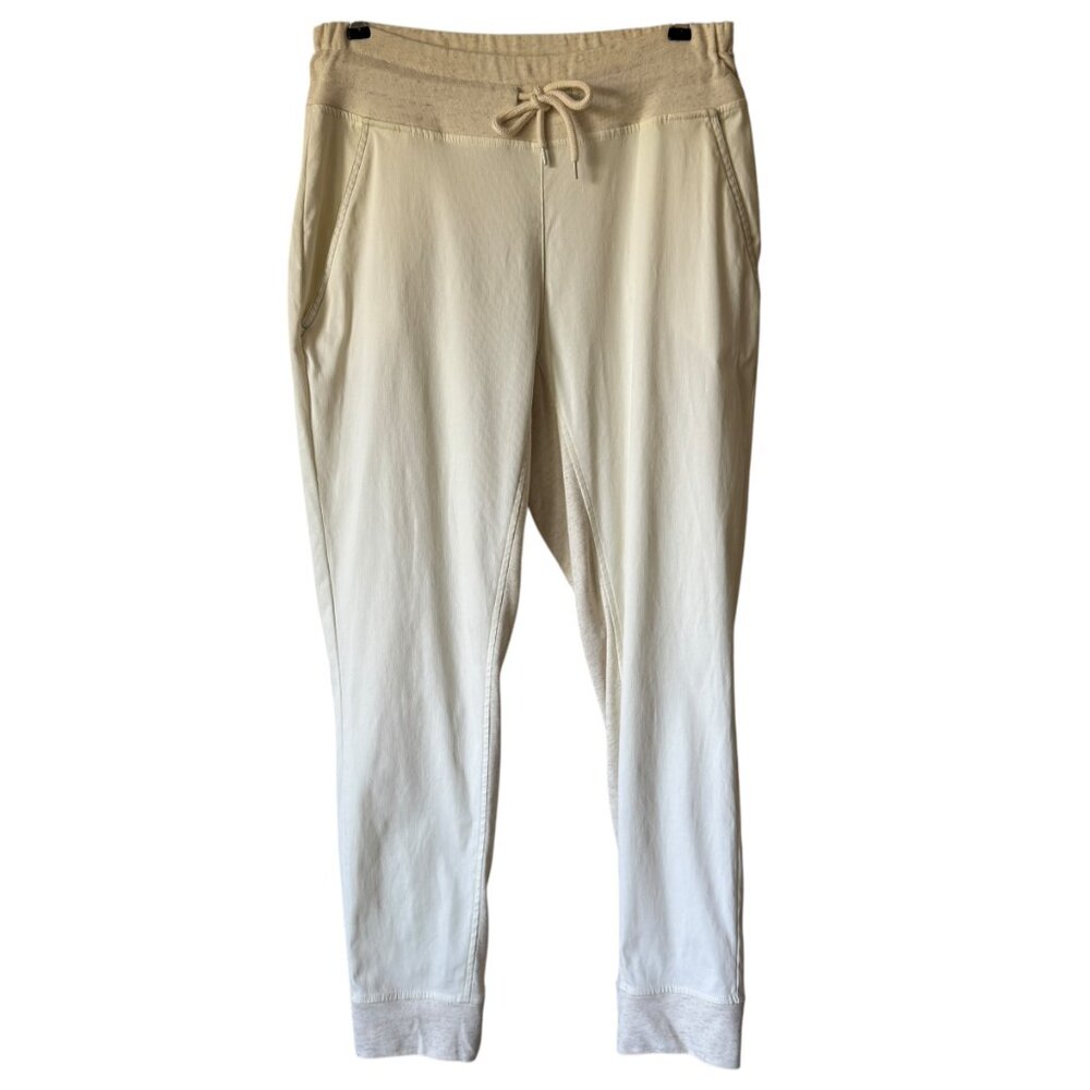 Varley Jogger 27" Size Medium Loungewear Casual Comfort Cozy Neutral Oatmeal